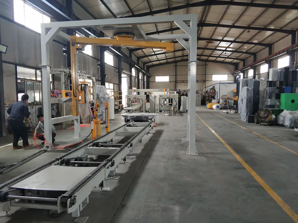 MASTER 4 SÜTÜNLU FULL OTOMATİK PALET STREÇ SARMA MAKİNESİ - 2